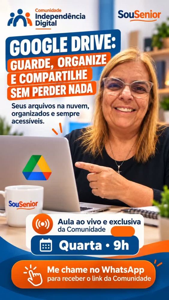 Aula ao vivo: Google Drive